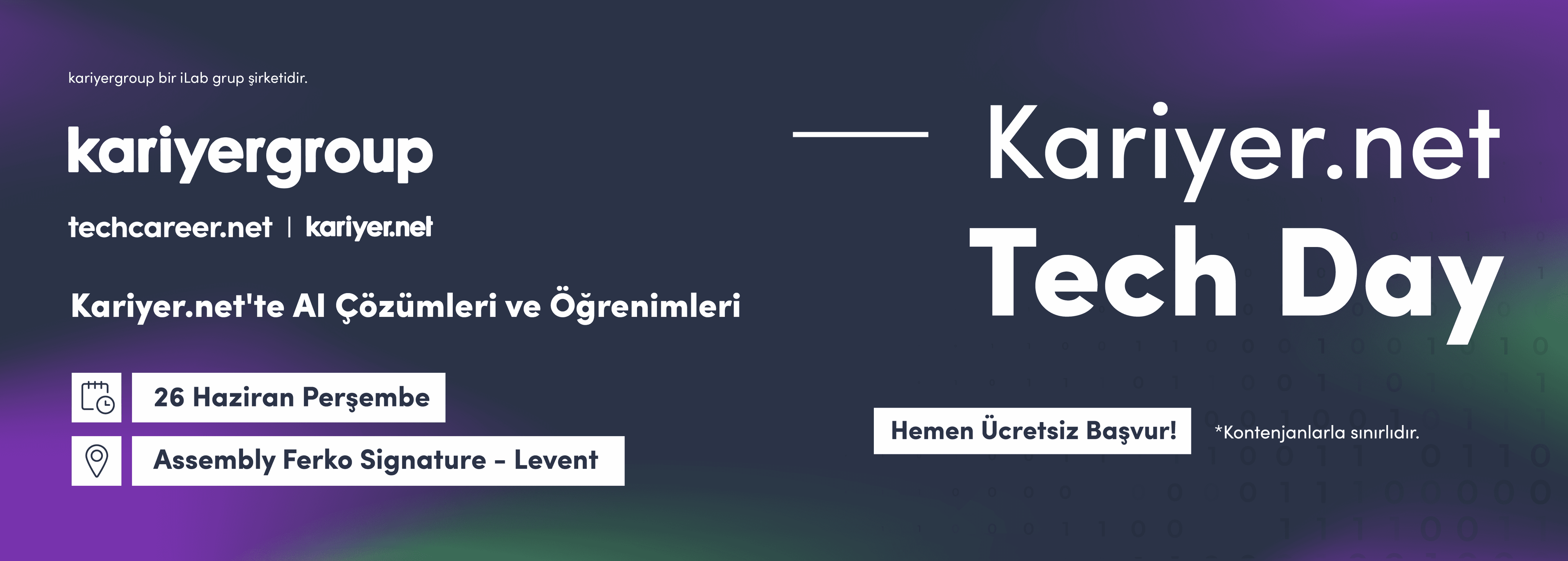 Kariyer.net Tech Day: Kariyer.net'te AI Çözümleri ve Öğrenimleri

Teknolojiyi sadece takip eden değil, üreten bir yapı olma hedefiyle ilerleyen Kariyer.net; bu dönüşümün merkezine, geliştirdiği ürünlerdeki güçlü yapay zeka kullanımını koyuyor.